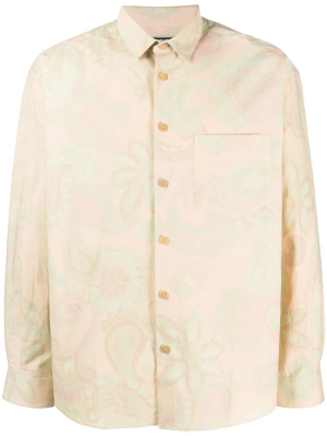 

Paisley-print long-sleeve shirt, Jacquemus Paisley-print long-sleeve shirt