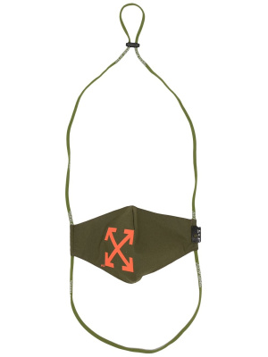 

Arrows printed face mask, Off-White Arrows printed face mask