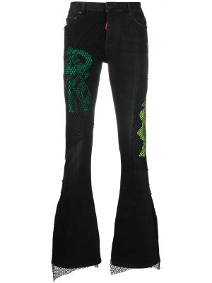 

Stacked flared jeans, Off-White Stacked flared jeans