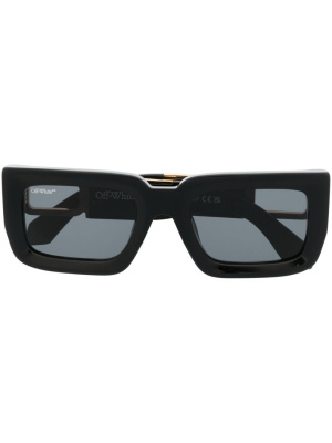 

Boston logo-plaque sunglasses, Off-White Boston logo-plaque sunglasses