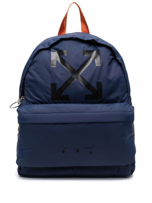 

Logo-print backpack, Off-White Logo-print backpack
