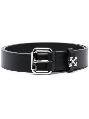 

Arrow-plaque leather belt, Off-White Arrow-plaque leather belt