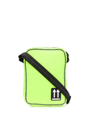 

Arrow logo patch messenger bag, Off-White Arrow logo patch messenger bag