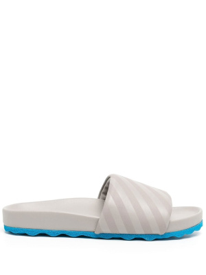 

Diag-stripe slides, Off-White Diag-stripe slides