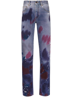 

Paint splattered effect jeans, Off-White Paint splattered effect jeans