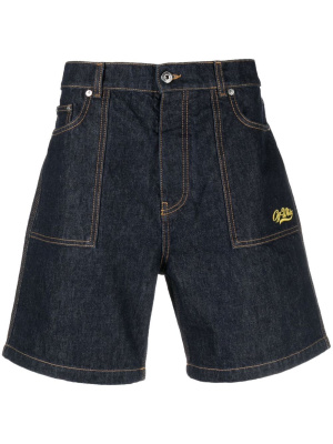 

Utility denim shorts, Off-White Utility denim shorts