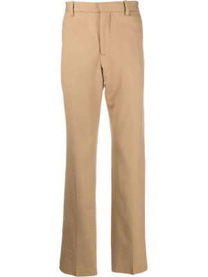 

Slim-cut tailored cashmere trousers, Off-White Slim-cut tailored cashmere trousers