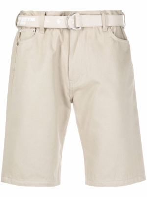 

Belted Bermuda shorts, Off-White Belted Bermuda shorts