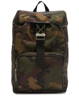 

Arrows Tuc camouflage-print backpack, Off-White Arrows Tuc camouflage-print backpack