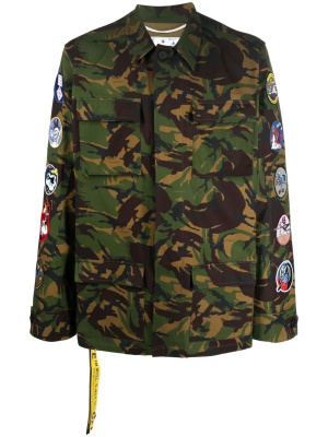 

Camouflage field jacket, Off-White Camouflage field jacket