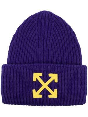 

Arrows ribbed beanie, Off-White Arrows ribbed beanie