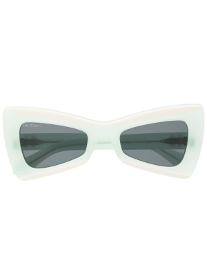 

Nashville butterfly-frame sunglasses, Off-White Nashville butterfly-frame sunglasses