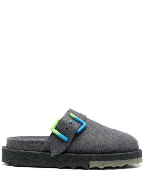 

Spongesole flannel clogs, Off-White Spongesole flannel clogs
