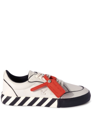 

Low Vulcanized Outlined leather sneakers, Off-White Low Vulcanized Outlined leather sneakers