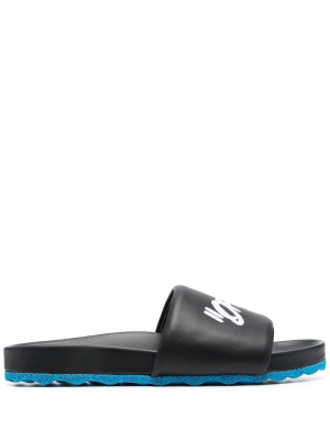 

Logo-print slides, Off-White Logo-print slides