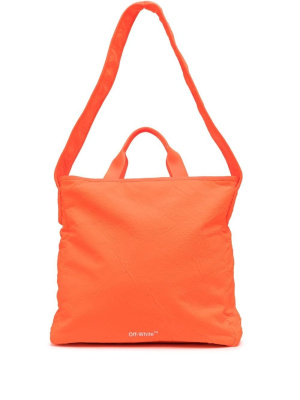 

Large logo-print tote bag, Off-White Large logo-print tote bag
