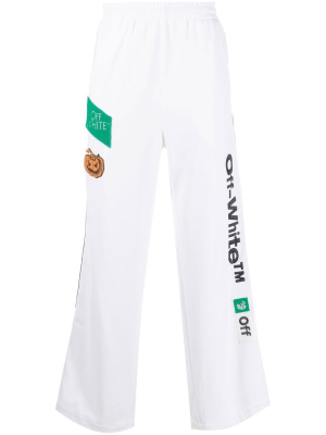 

Logo-embroidered track pants, Off-White Logo-embroidered track pants