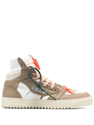 

Arrows appliqué calf-leather sneakers, Off-White Arrows appliqué calf-leather sneakers