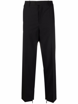 

Zip detail tailored trousers, Off-White Zip detail tailored trousers