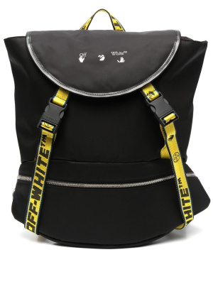 

Industrial logo print backpack, Off-White Industrial logo print backpack