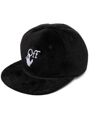 

Embroidered-logo snapback cap, Off-White Embroidered-logo snapback cap