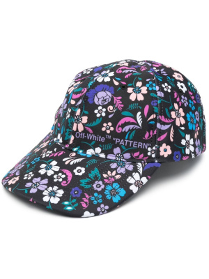 

Floral-print baseball cap, Off-White Floral-print baseball cap