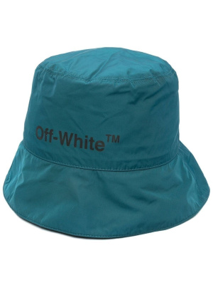 

Embroidered logo bucket hat, Off-White Embroidered logo bucket hat