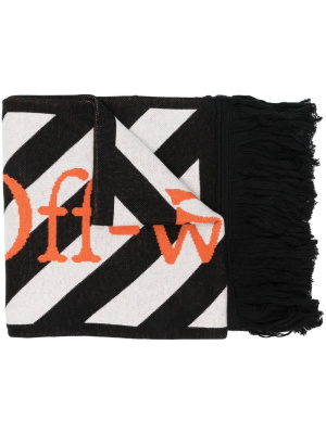 

Diag stripe scarf, Off-White Diag stripe scarf