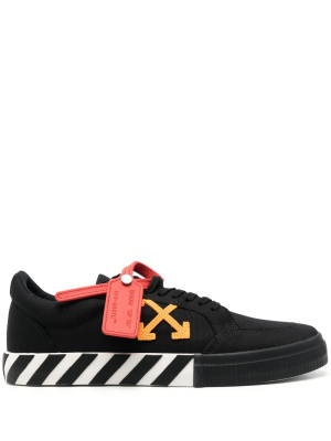

Arrows-appliqué Vulcanized sneakers, Off-White Arrows-appliqué Vulcanized sneakers