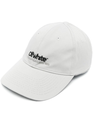 

Logo-embroidered baseball cap, Off-White Logo-embroidered baseball cap