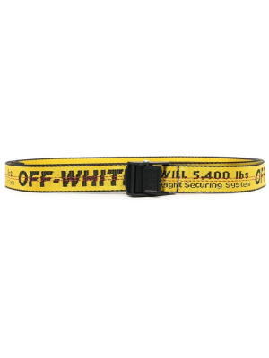 

Logo-embroidered tape belt, Off-White Logo-embroidered tape belt