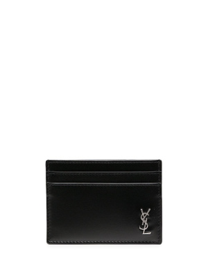 

Logo plaque cardholder, Saint Laurent Logo plaque cardholder