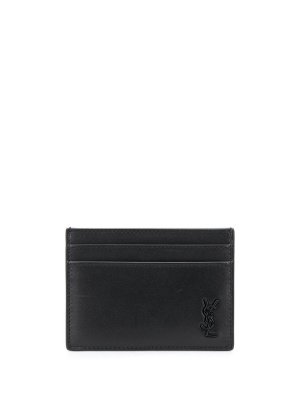 

Logo plaque cardholder, Saint Laurent Logo plaque cardholder
