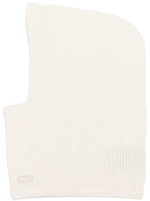 

Rib-knit cashmere balaclava, Saint Laurent Rib-knit cashmere balaclava