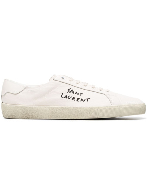 

Classic SL/06 embroidered sneakers, Saint Laurent Classic SL/06 embroidered sneakers