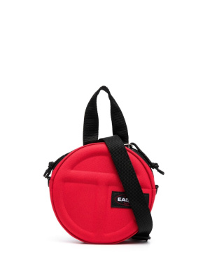 

X Telfar logo-embossed shoulder bag, Eastpak X Telfar logo-embossed shoulder bag