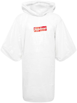 

Ballpark logo-print poncho, Supreme Ballpark logo-print poncho
