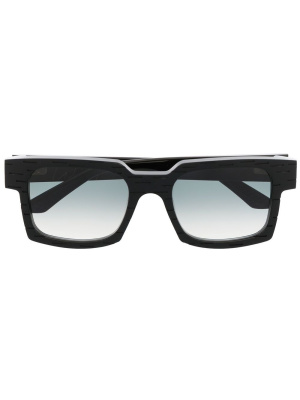 

Square-frame tinted sunglasses, Yohji Yamamoto Square-frame tinted sunglasses