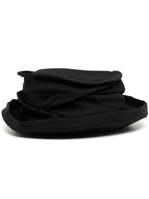 

Curved narrow brim wool hat, Yohji Yamamoto Curved narrow brim wool hat