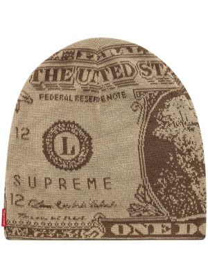 

Dollar graphic-print beanie hat, Supreme Dollar graphic-print beanie hat