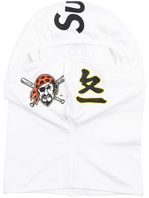 

X MLB Kanji Teams "Pittsburgh Pirates - White" lightweight balaclava, Supreme X MLB Kanji Teams "Pittsburgh Pirates - White" lightweight balaclava