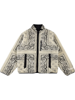 

Reversible bandana fleece jacket, Supreme Reversible bandana fleece jacket