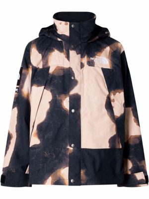 

X The North Face bleached denim-print mountain jacket, Supreme X The North Face bleached denim-print mountain jacket
