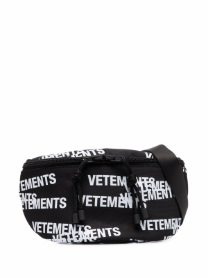 

Logo-print belt bag, VETEMENTS Logo-print belt bag