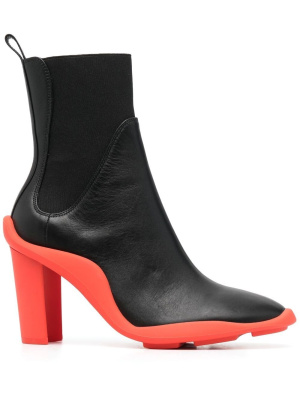 

Heeled 90mm leather boots, MSGM Heeled 90mm leather boots