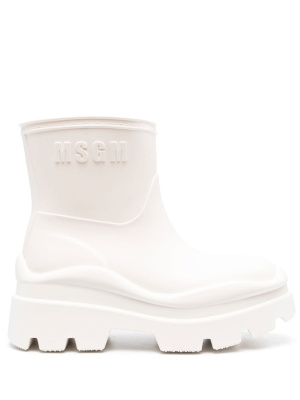 

Ridged-rubber sole boots, MSGM Ridged-rubber sole boots