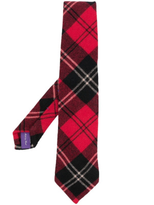 

Tartan-check print tie, Ralph Lauren Purple Label Tartan-check print tie