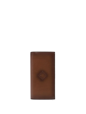 

Logo-embossed bi-fold wallet, Ralph Lauren Purple Label Logo-embossed bi-fold wallet