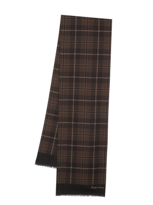 

Check-pattern bow tie, Ralph Lauren Purple Label Check-pattern bow tie