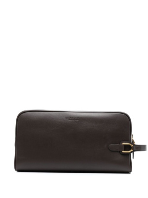 

Logo-embossed wash bag, Ralph Lauren Purple Label Logo-embossed wash bag